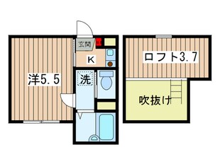 エクセル十条の物件間取画像